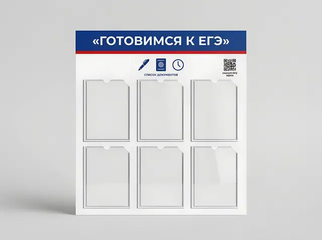 С-082 · Стенд «Готовимся к ЕГЭ и ОГЭ»