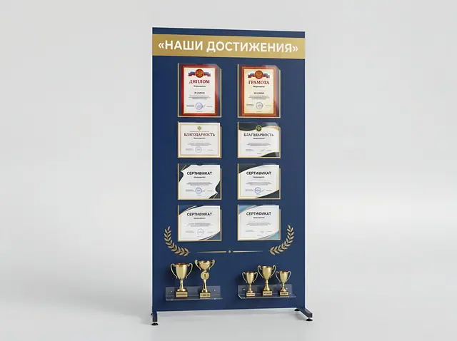 С-084 · Стенд «Наши достижения»