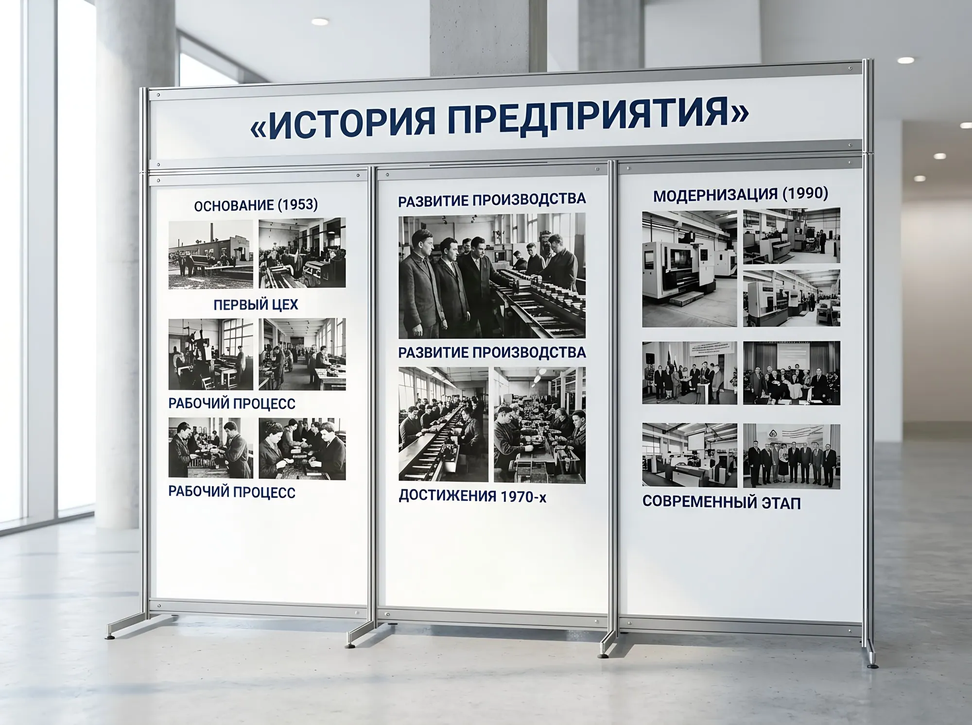 Стенд «Выставочные и музейные стенды, модульные системы», С-021