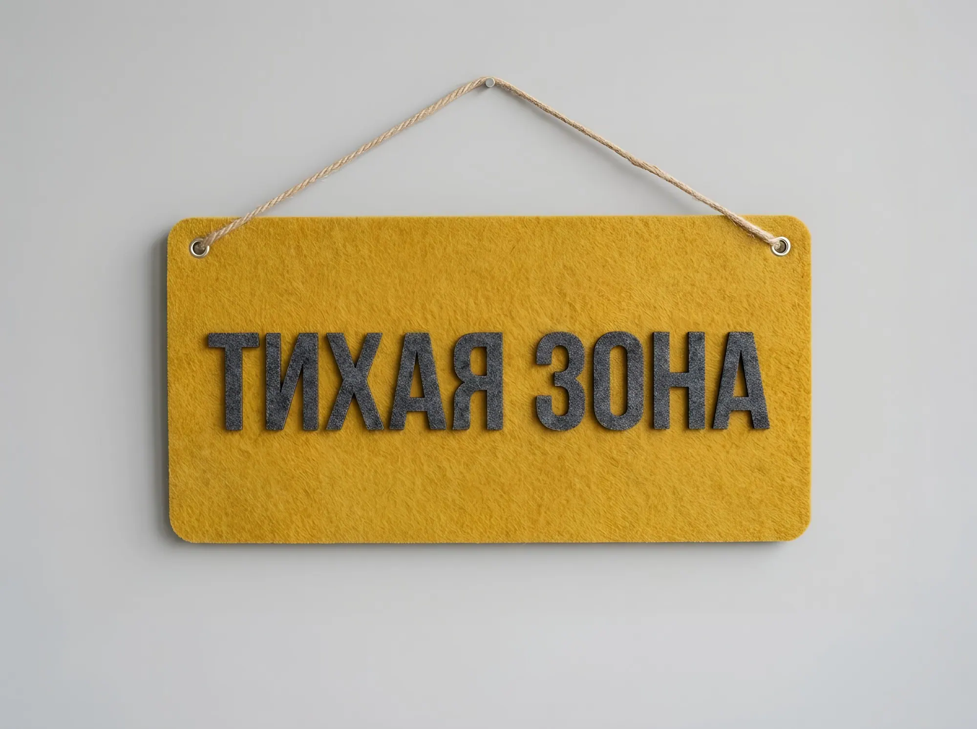 Табличка из акустического фетра, Т-069