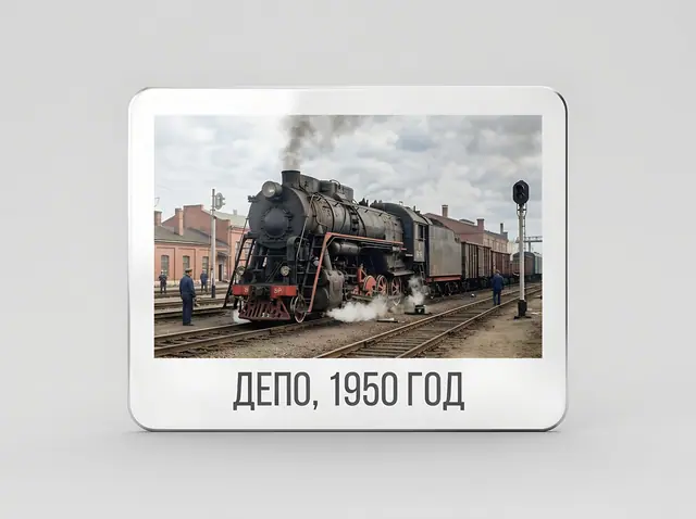 Т-100 · Табличка с фотопечатью на металле