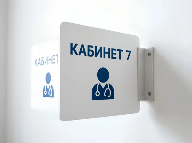 Т-014 · Торцевая (консольная) табличка