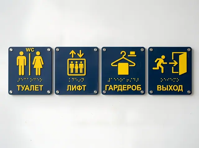 К-002 · Тактильная пиктограмма