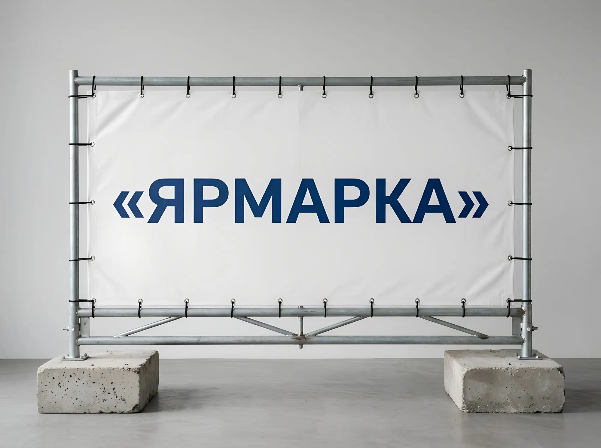 Стенд «Баннерная рамка на пригрузах», С-173