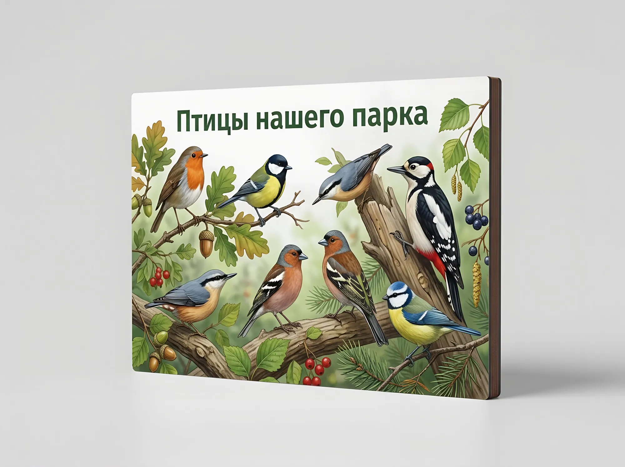 Уличная табличка из HPL-пластика, Т-098