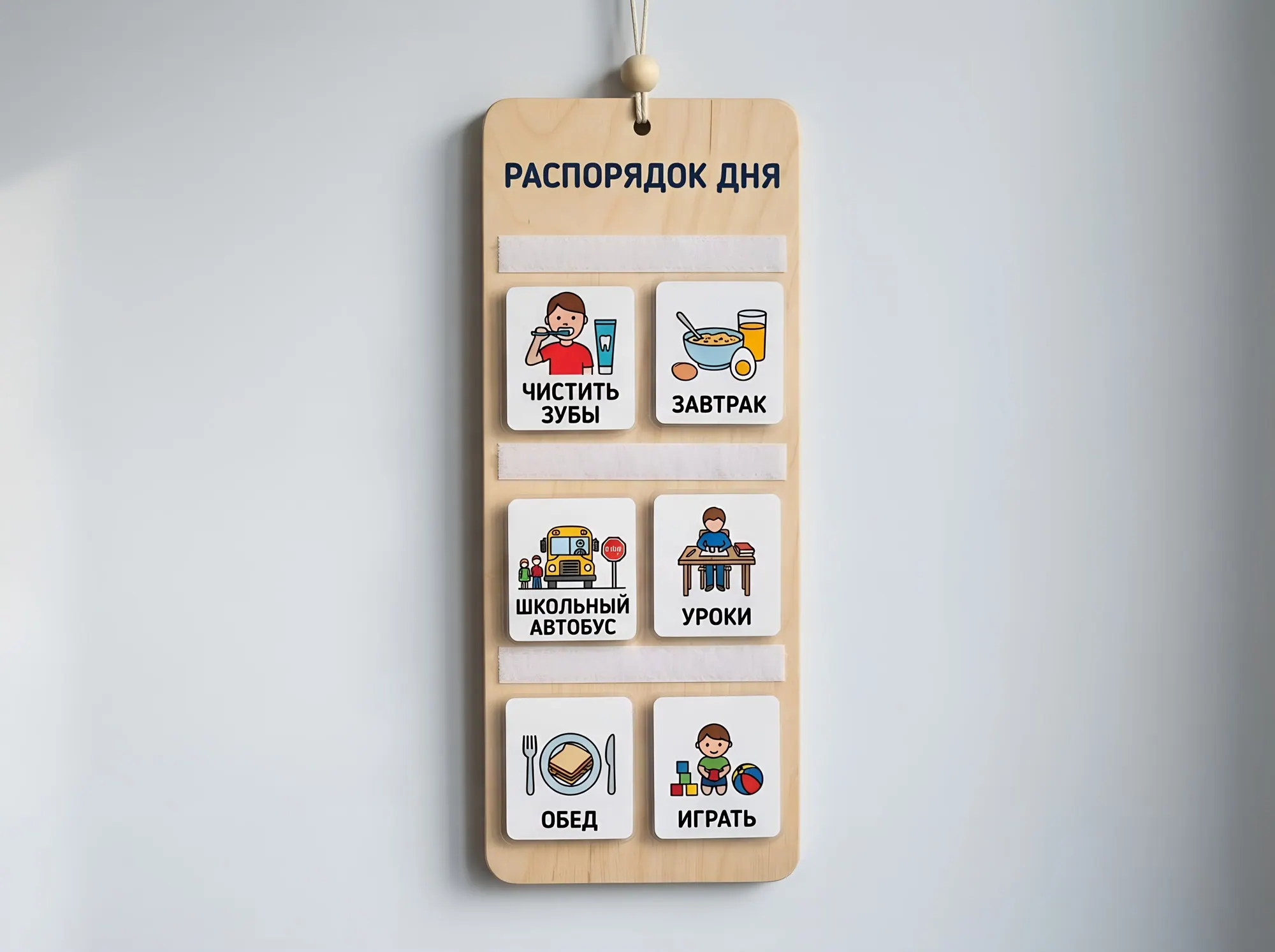 Визуальное расписание и карточки-пиктограммы, К-033