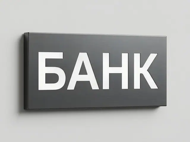 В-008 · Вывеска с инкрустацией