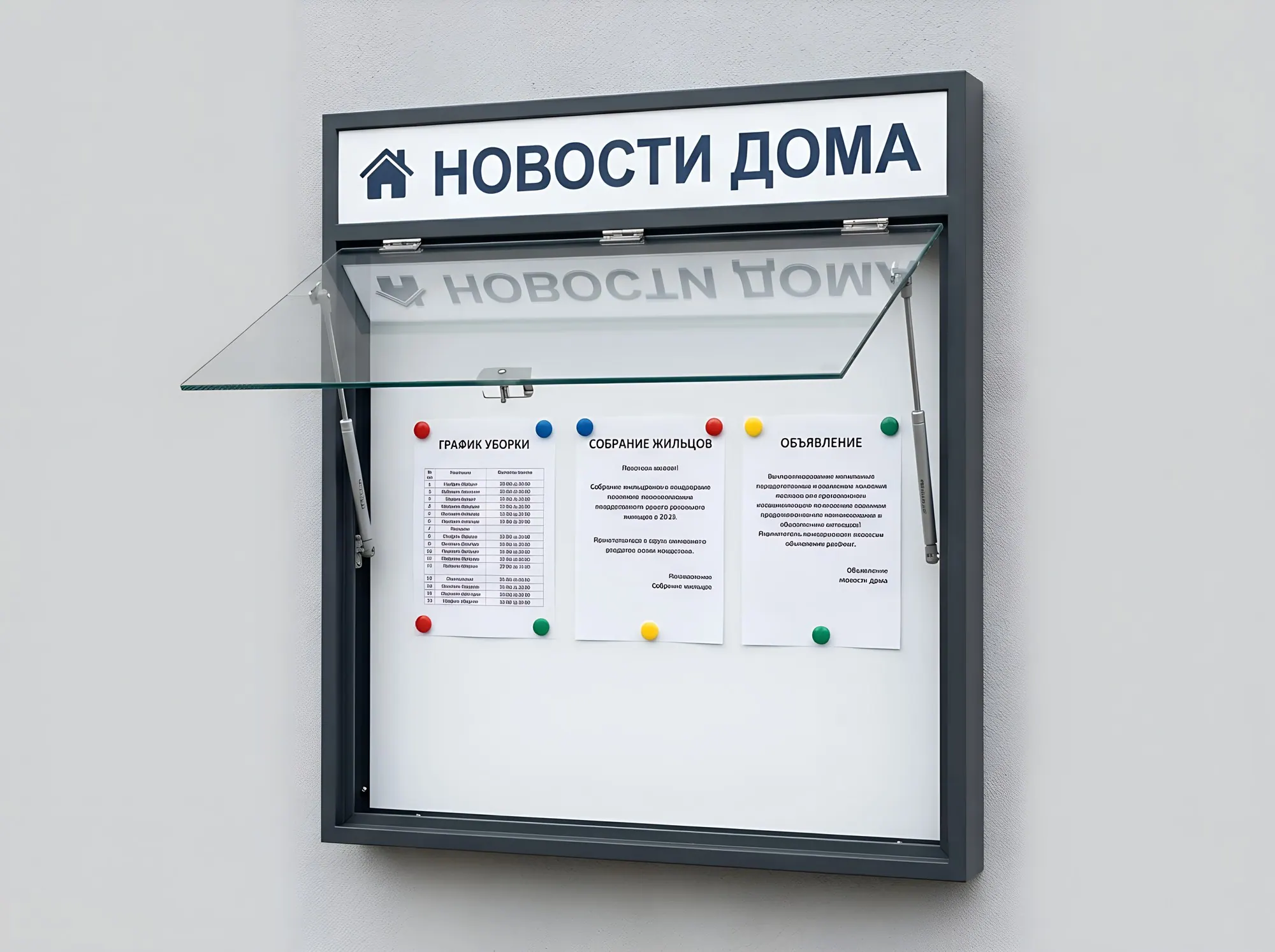 Витрина с магнитным полем внутри, С-180